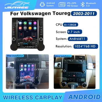 Radio samochodowe Do Volkswagen Toureg 2003-2010 Samochodowy Odtwarzacz Multimedialny 2 din Android Nawigacja GPS dotykowy ekran głowicy