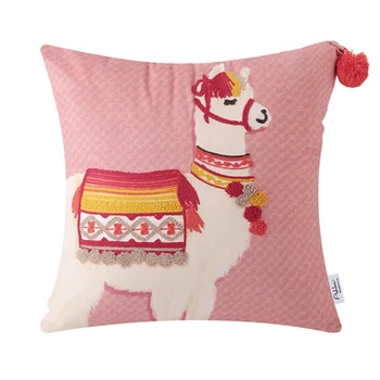 Różowa poduszka Nordic nowa poduszka z kokardą poszewka piękno pluszowy domowy samochód salon sofa Dec sprzedaż hurtowa FG1121