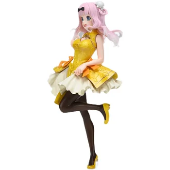 Oryginalny Taito Coreful Kaguya-sama: Miłość to wojna Фудзивара Chica Figurka PVC Figurka Zabawki Anime Figurka Dziewczyny